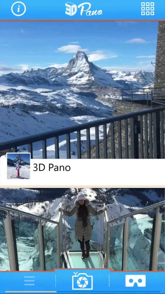 Скриншоты 3D VR Panorama - take 360 panoramas in 3D for VR Cardboard!