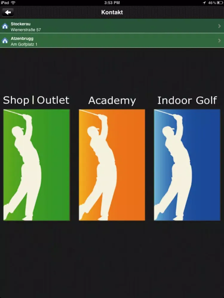 Golf Star iPad  Screenshots