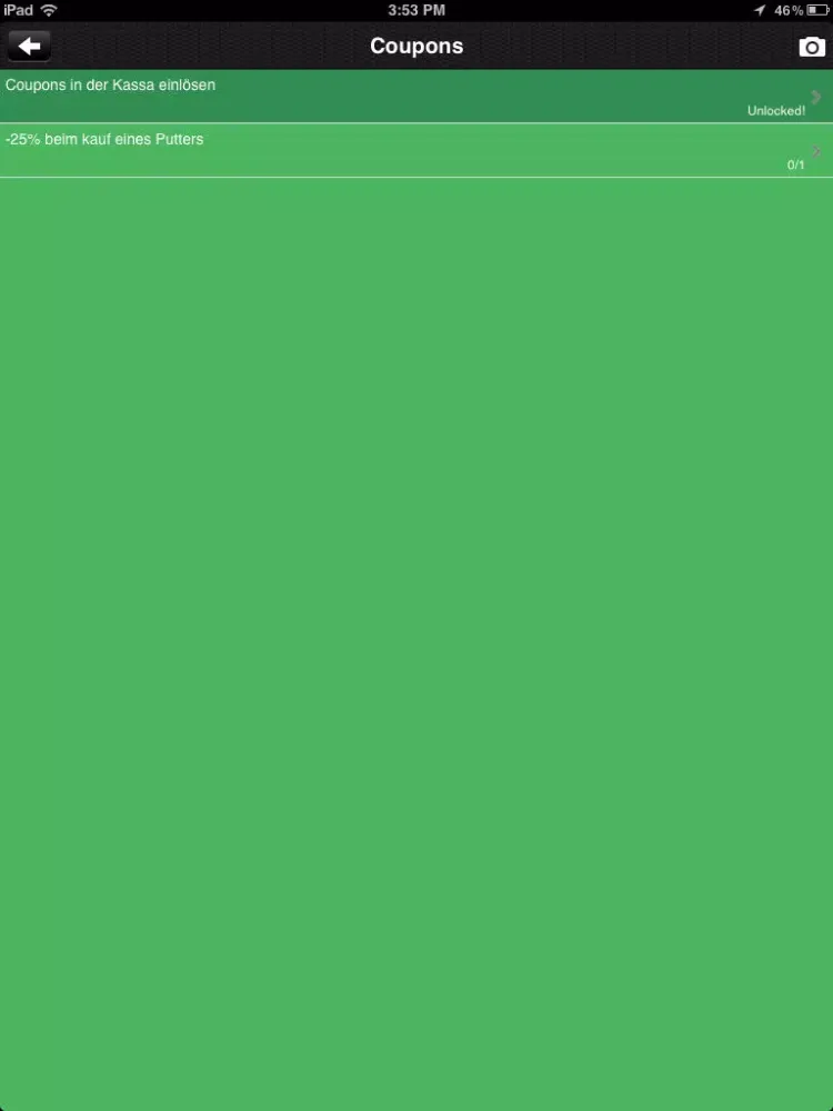 Golf Star iPad  Screenshots