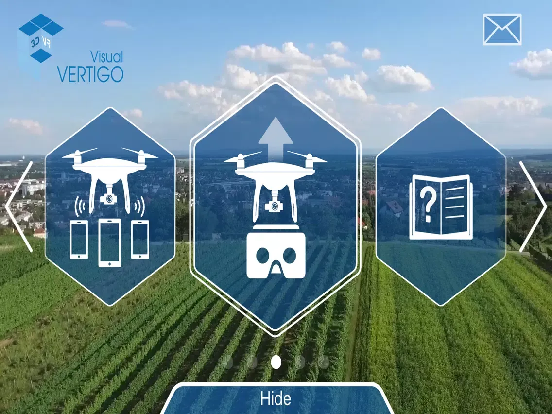 3D FPV - DJI drone flight in real 3D VR FPV iPad  স্ক্রিনশট