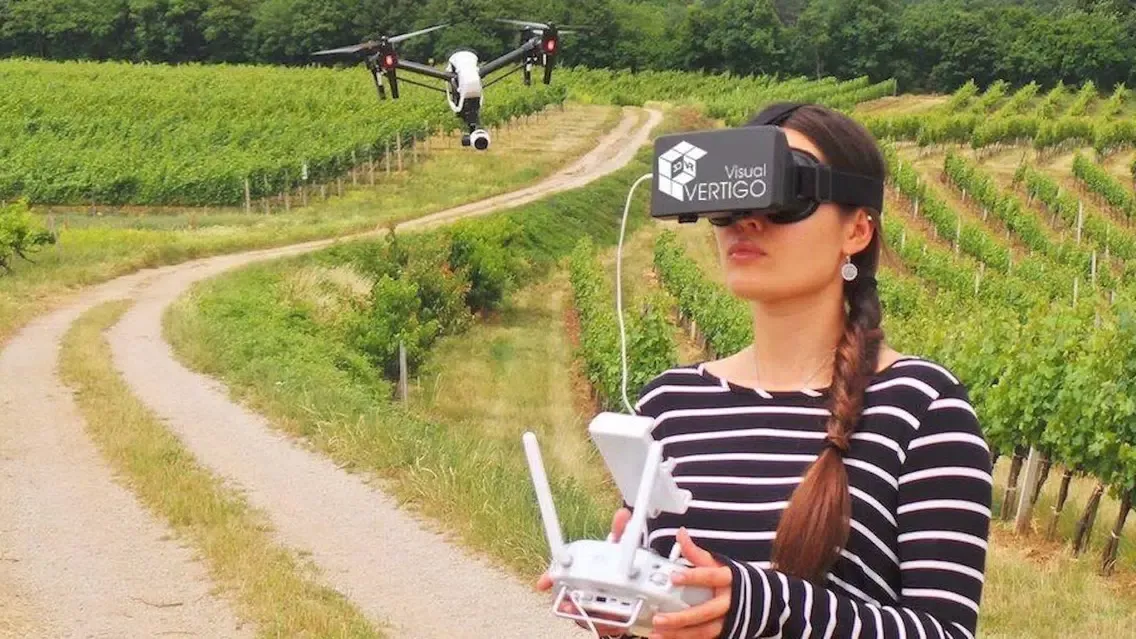 3D FPV - DJI drone flight in real 3D VR FPV স্ক্রিনশট