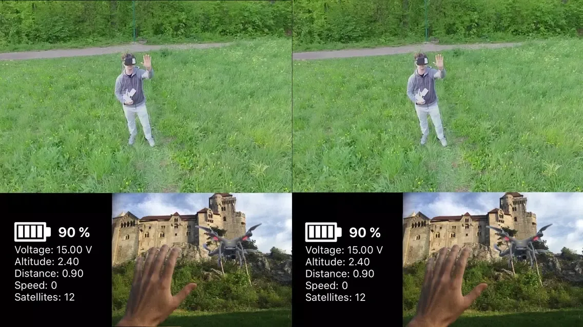 3D FPV - DJI drone flight in real 3D VR FPV স্ক্রিনশট