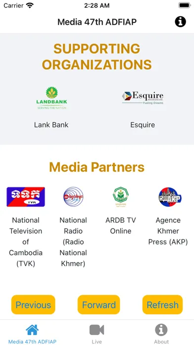 Скриншоты Media 47th ADFIAP