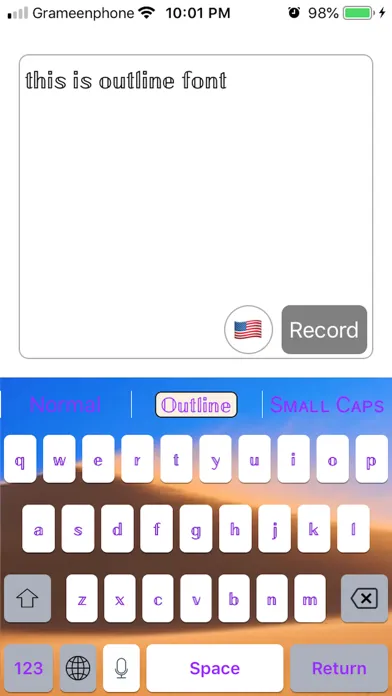 Ảnh chụp màn hình của Indian Keyboard