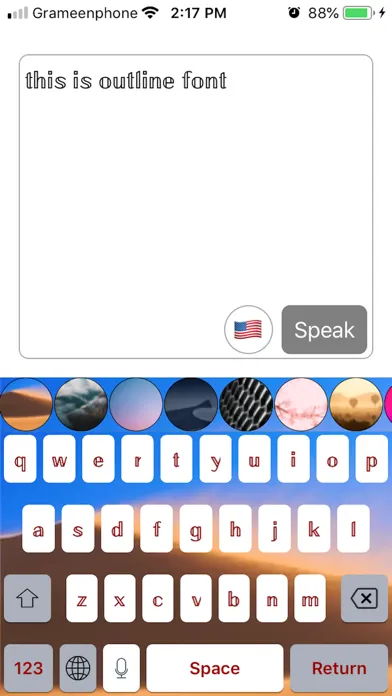 Capturas de tela do Italian Keyboard+