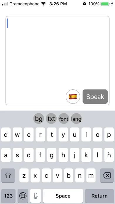 Spanish Keyboard+ スクリーンショット