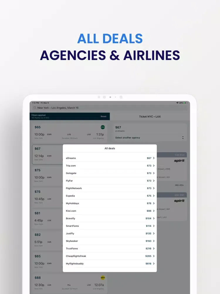 Ảnh chụp màn hình của Vatoria Travel: Flight & Hotel iPad 