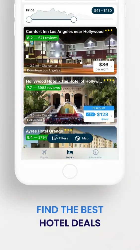 Ảnh chụp màn hình của Vatoria Travel: Flight & Hotel