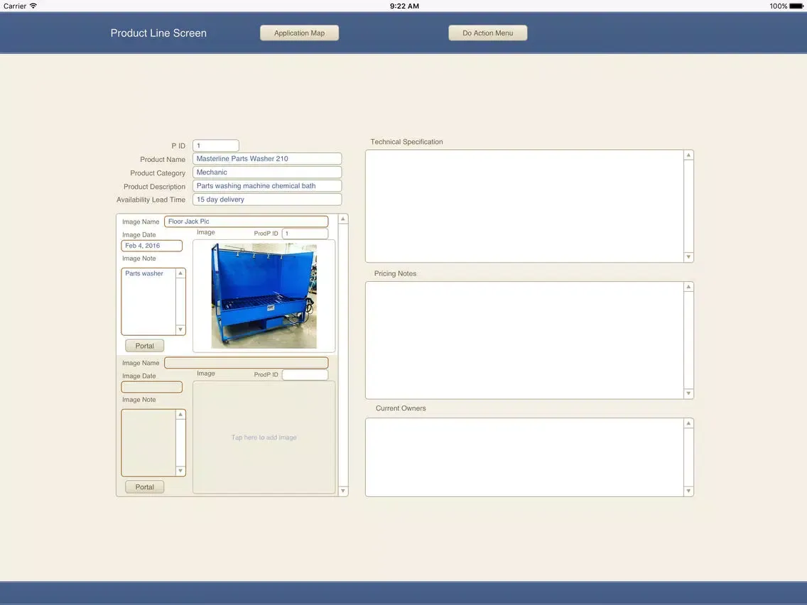 تصاویر CRM Sales and Marketing DB iPad 