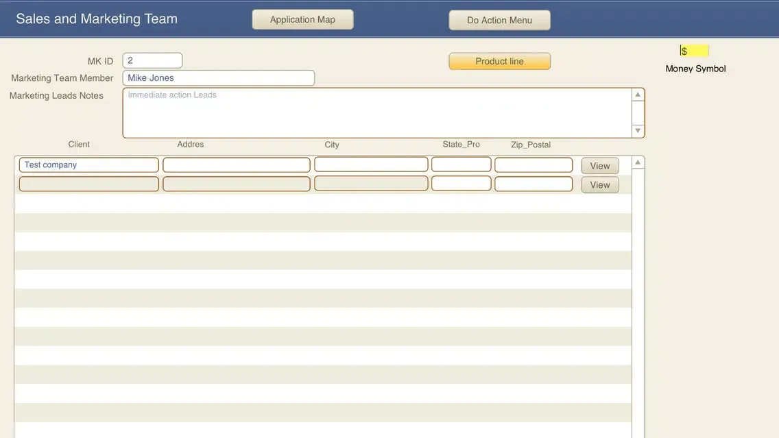 تصاویر CRM Sales and Marketing DB