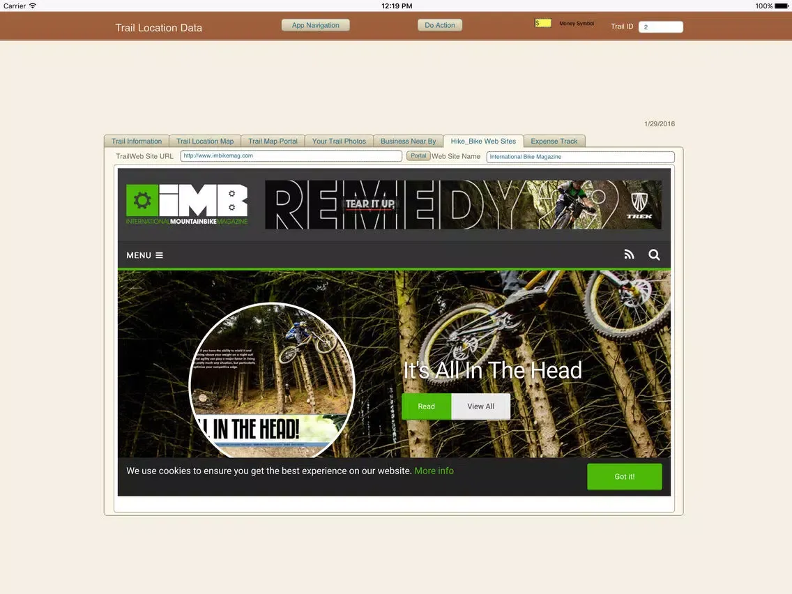 Скриншоты Hiker and Biker Pro iPad 