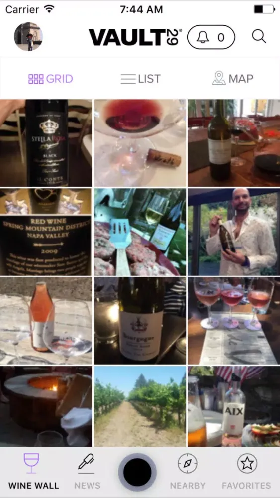 Capturas de pantalla de VAULT29 - Wine Discovery, Sharing, Places to Drink