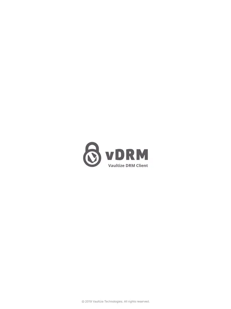 Vaultize DRM Client (vDRM) iPad  Screenshots