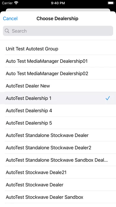 Captures d'écran de Wholesale Tracker