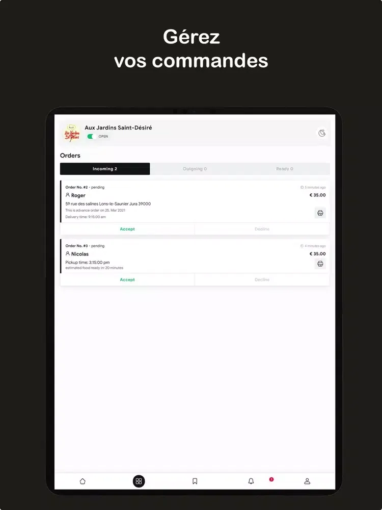 V-PRO iPad  Ekran Görüntüleri