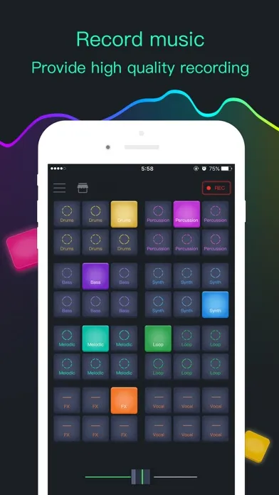 Screenshot di dj mixer-music mixer for djay
