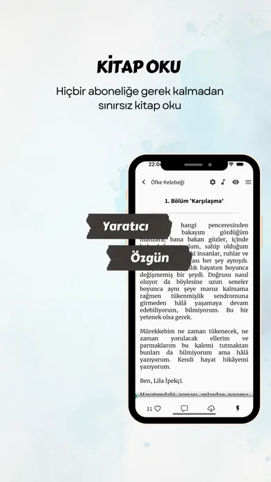 Vaveyla: Kitap Oku & Yaz স্ক্রিনশট