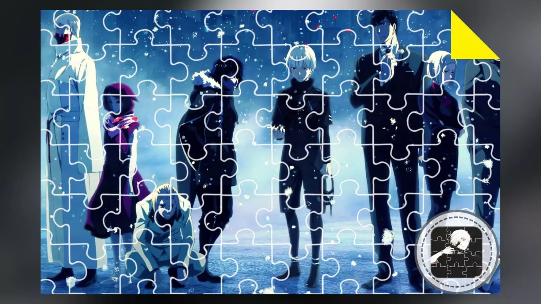 Anime Jigsaw Puzzles Games: Tokyo Ghoul Puzzle Screenshots