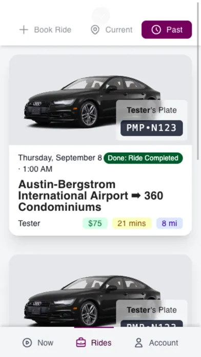 Tangkapan layar Vaya Concierge Driving