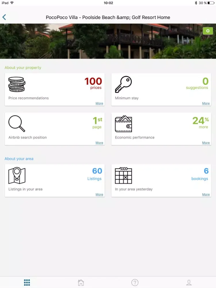 Vayoo for Hosts iPad  Screenshots