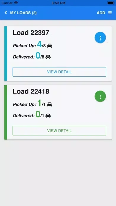 CFY Trucking EPOD Screenshots