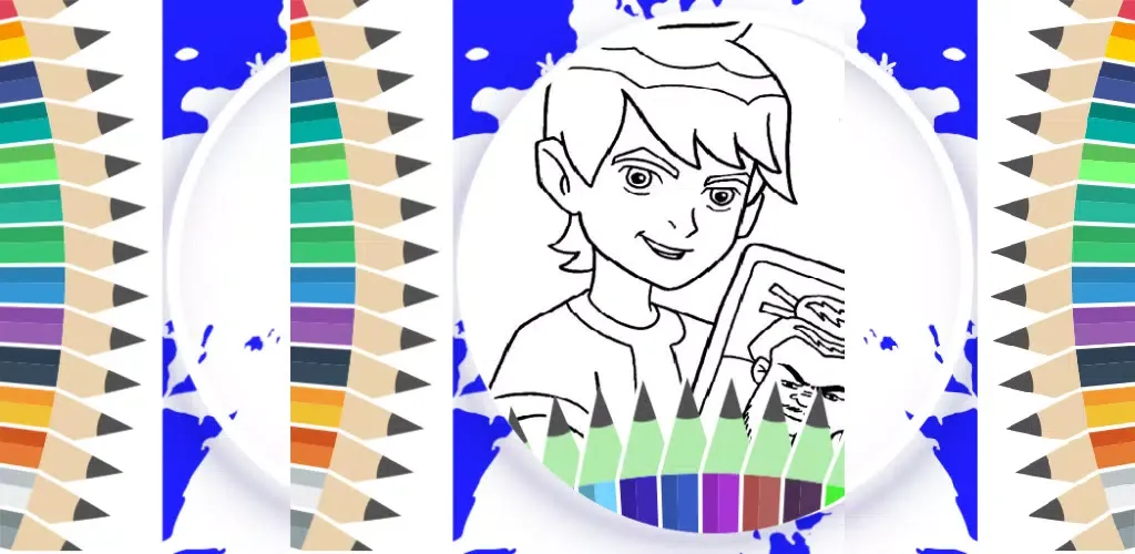 Capturas de pantalla de Ben Alien Coloring 10 Book