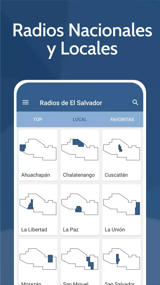 Radios de El Salvador en Vivo Ekran Görüntüleri