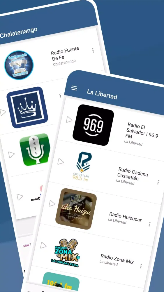 Radios de El Salvador en Vivo Ekran Görüntüleri