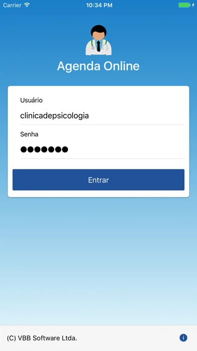 Zrzuty ekranu Agenda Online - Consultório