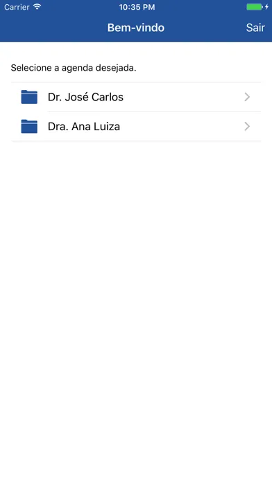 Zrzuty ekranu Agenda Online - Consultório