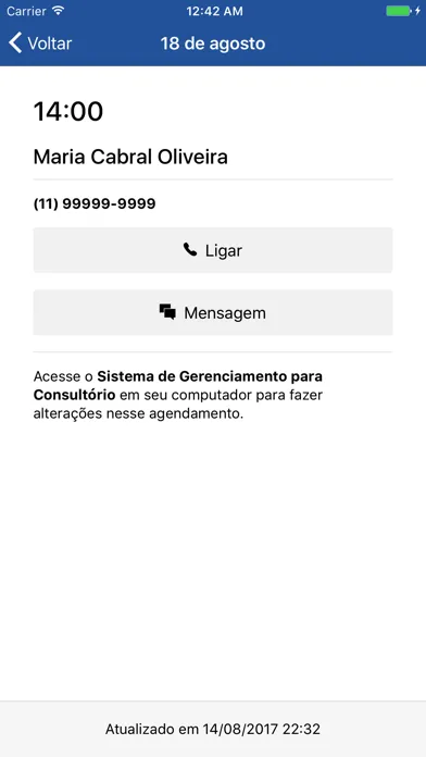 Zrzuty ekranu Agenda Online - Consultório
