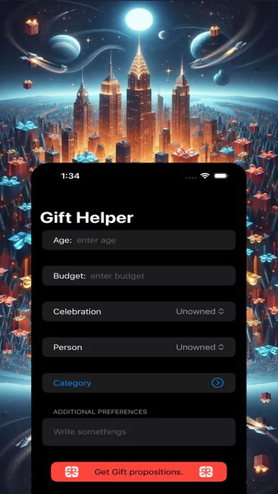 Gift Helper سکرین شاٹس