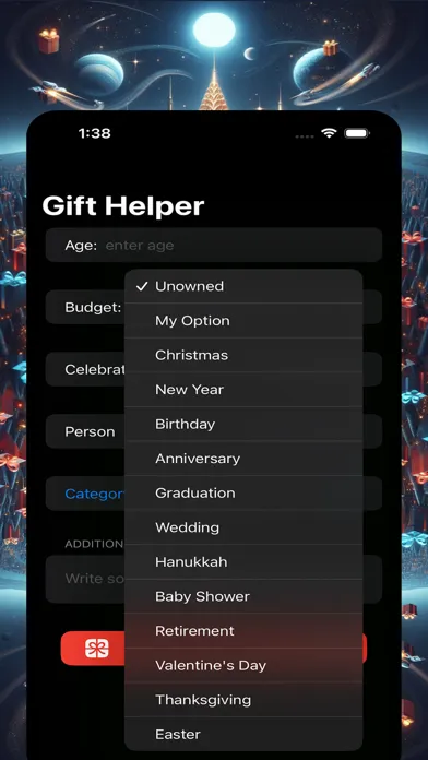 Gift Helper سکرین شاٹس
