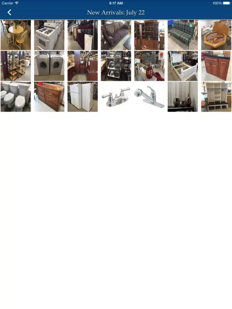 Atl Habitat Humanity ReStore iPad  স্ক্রিনশট
