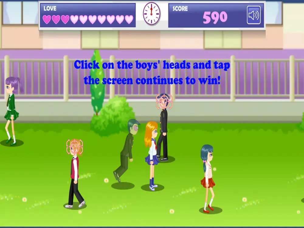 Скриншоты School Flirting Game iPad 