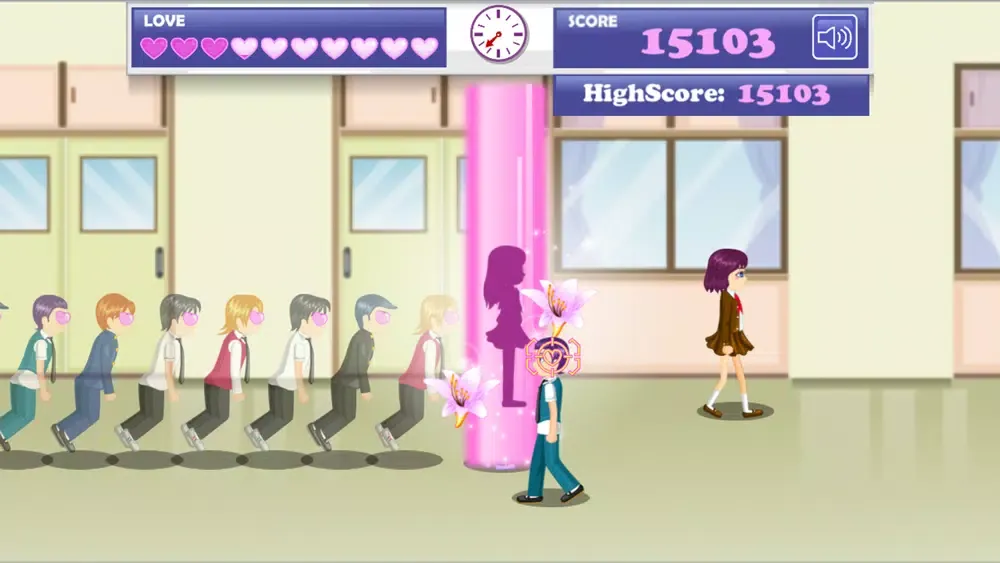 Скриншоты School Flirting Game