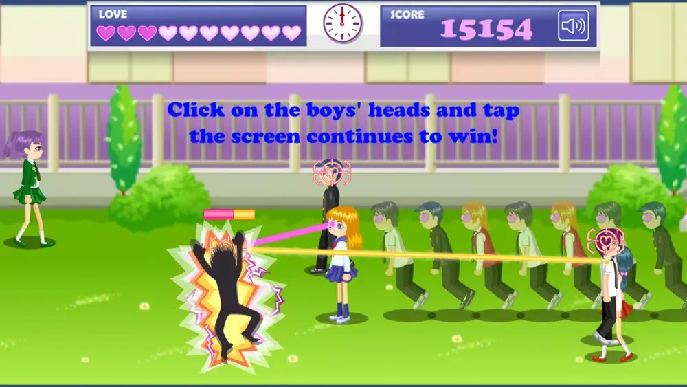 Скриншоты School Flirting Game