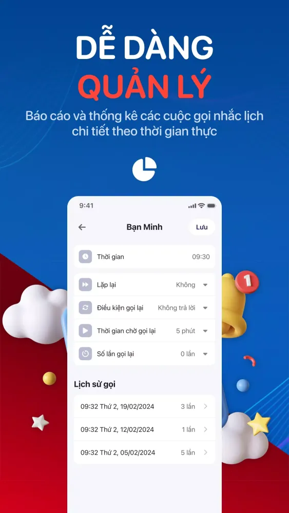 Nhắc lịch AI Screenshots