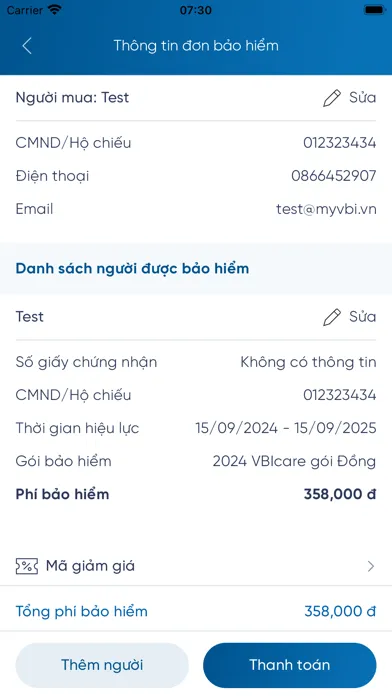 VBI4Sales Ekran Görüntüleri