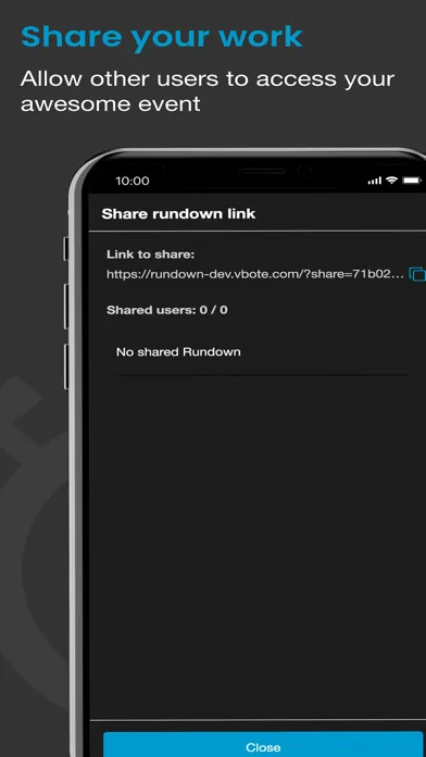 Rundown Assistant スクリーンショット