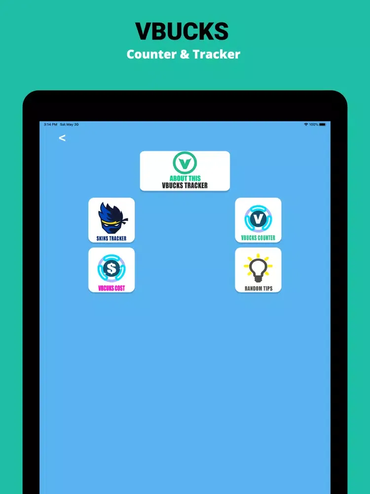 VBucks Tracker For Fortnite iPad 应用截图