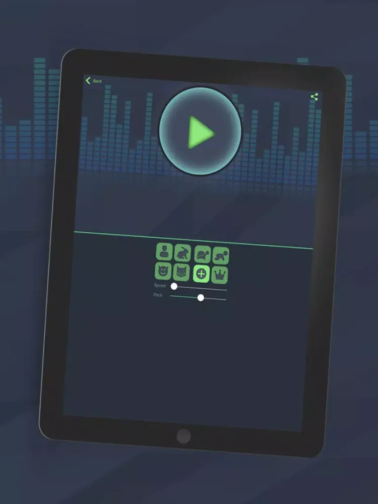 Voice Recorder with Cool Effec iPad 应用截图