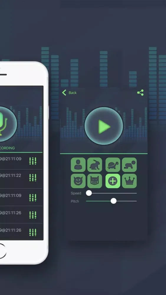 Voice Recorder with Cool Effec应用截图
