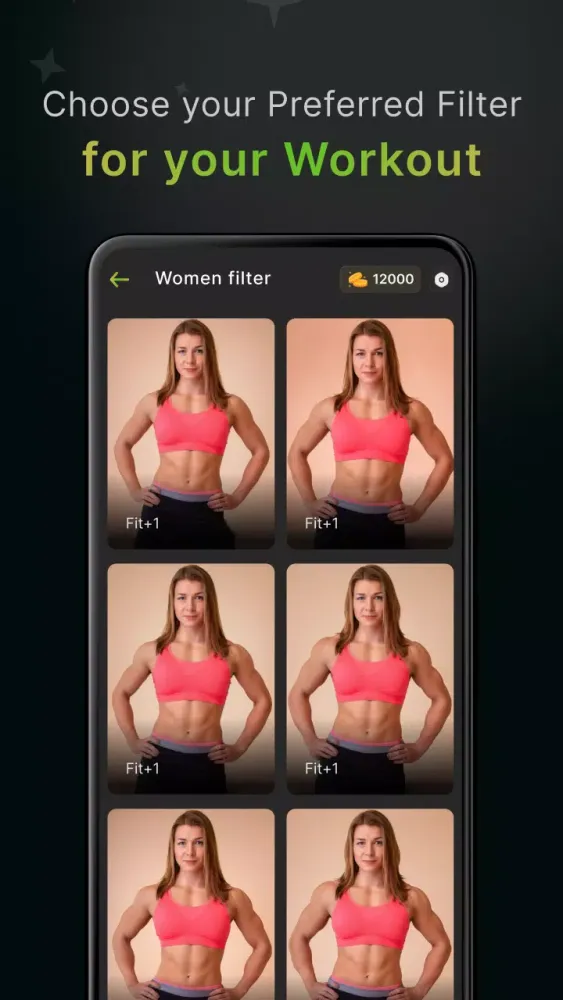 AI Muscle filter: Giga AI Body Screenshots