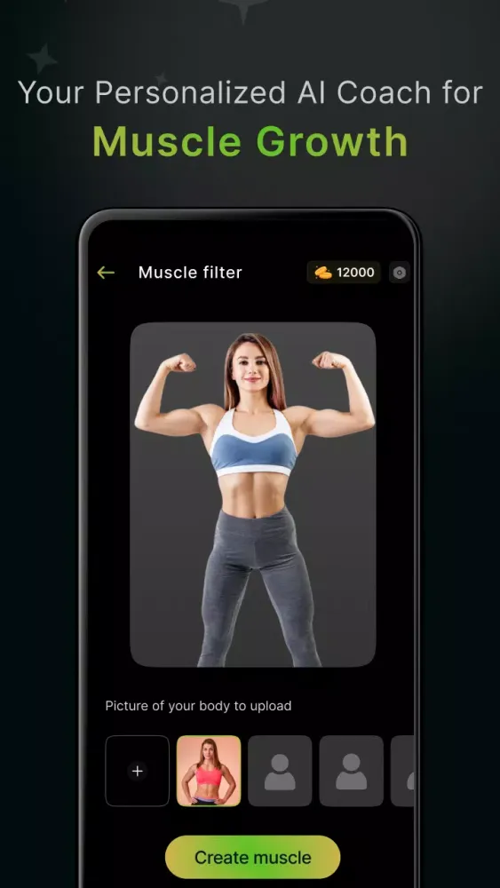 AI Muscle filter: Giga AI Body Screenshots