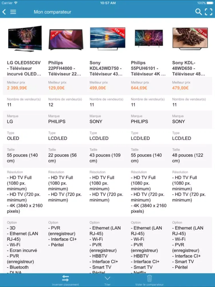 123comparer - Comparateur de prix iPad 应用截图