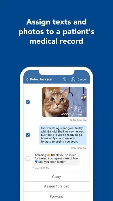Ảnh chụp màn hình của VCA Messenger