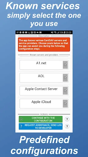 ContactSync trial स्क्रीनशॉट