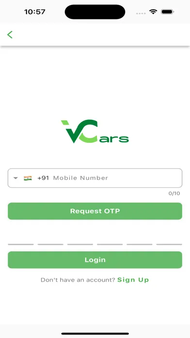 Captures d'écran de VCars - Self Drive Car Rentals