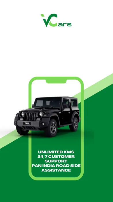 Captures d'écran de VCars - Self Drive Car Rentals